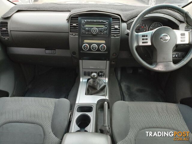 2010 NISSAN NAVARA ST-X (4X4) D40 UTE TRAY