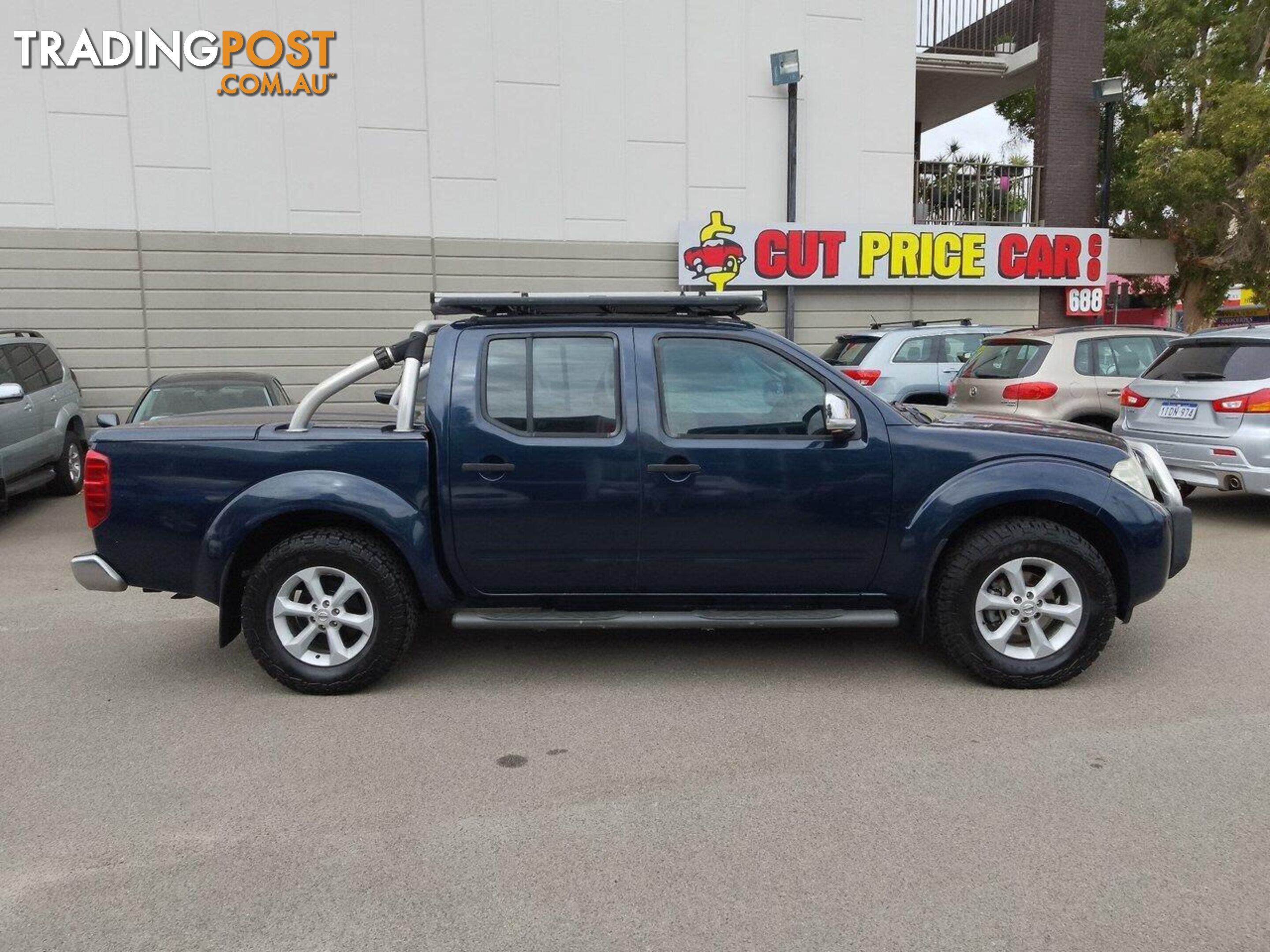 2010 NISSAN NAVARA ST-X (4X4) D40 UTE TRAY