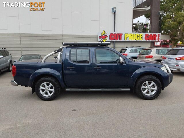 2010 NISSAN NAVARA ST-X (4X4) D40 UTE TRAY