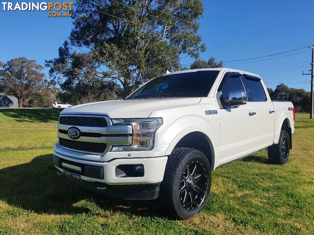 2018 FORD F150 PLATINUM BADGE UTILITY