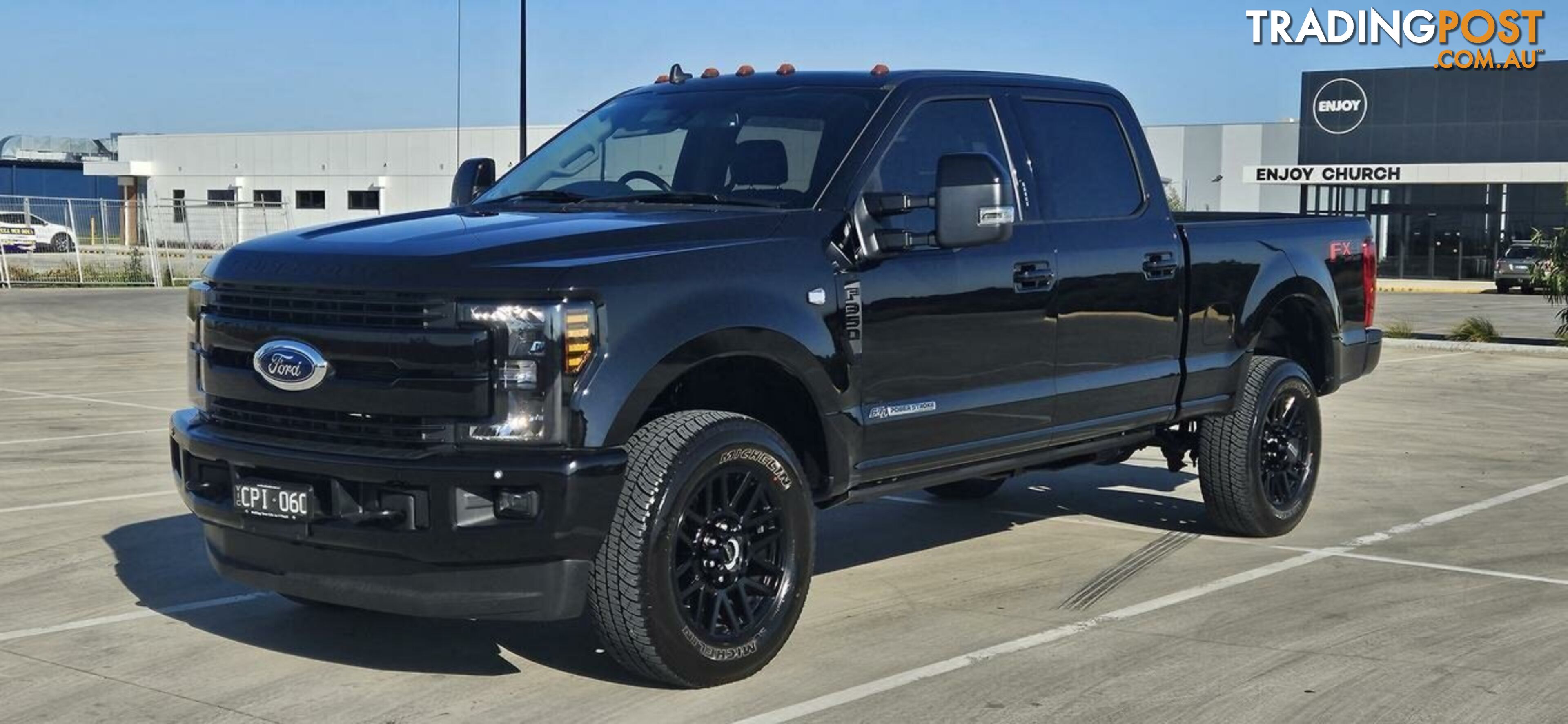 2019 FORD F250 LARIAT BADGE UTILITY