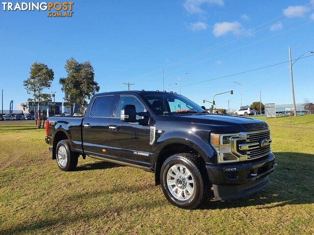 2021 FORD F250 PLATINUM BADGE UTILITY