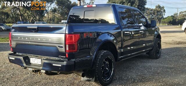 2020 FORD F150 PLATINUM BADGE UTILITY