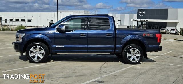 2020 FORD F150 PLATINUM BADGE UTILITY