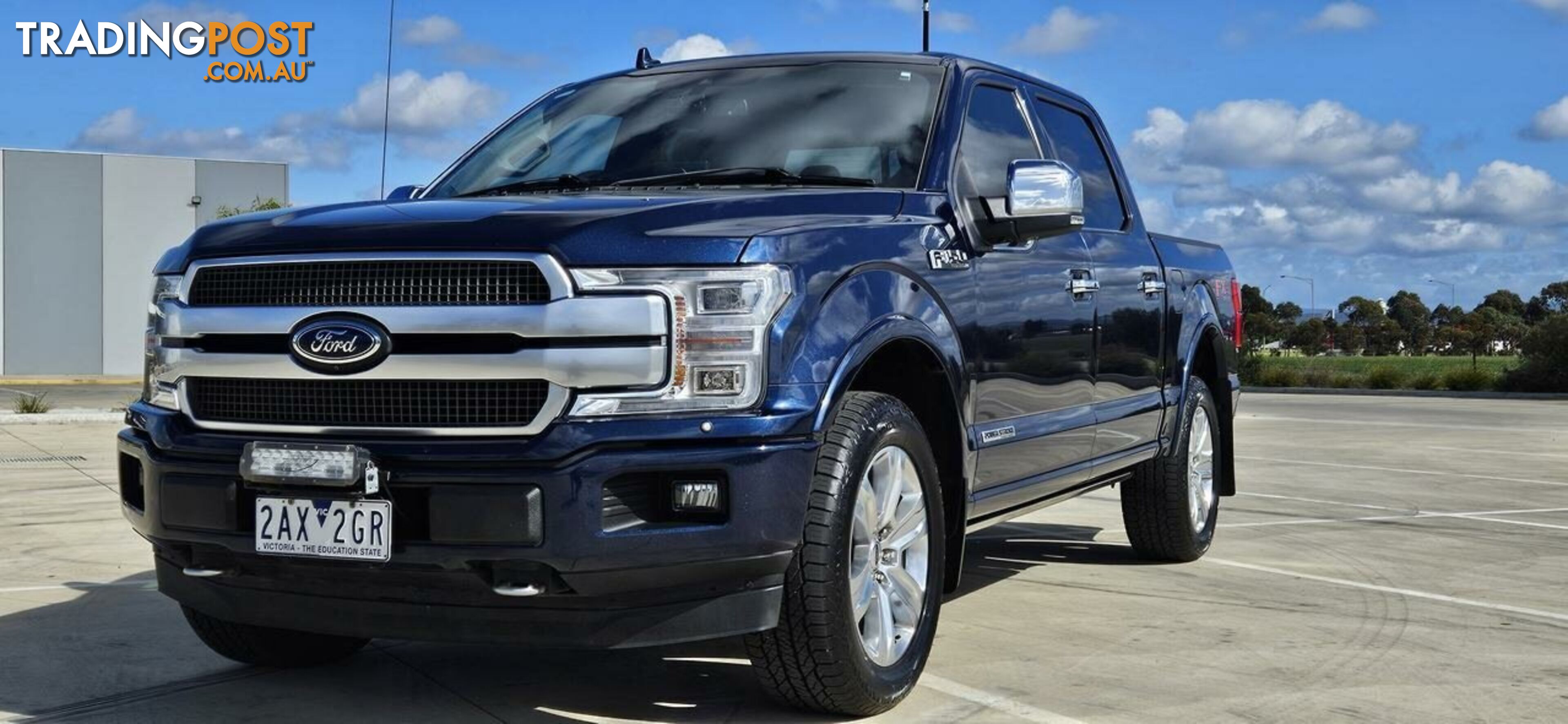 2020 FORD F150 PLATINUM BADGE UTILITY