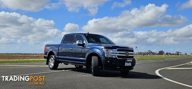 2020 FORD F150 PLATINUM BADGE UTILITY