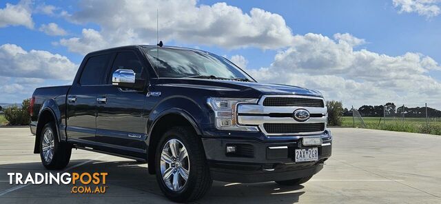 2020 FORD F150 PLATINUM BADGE UTILITY