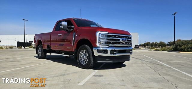 2023 FORD F350 LARIAT BADGE UTILITY