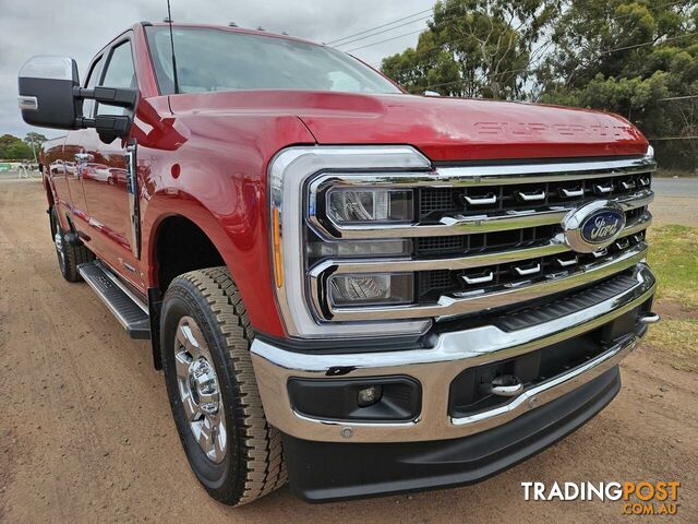 2023 FORD F350 LARIAT BADGE UTILITY