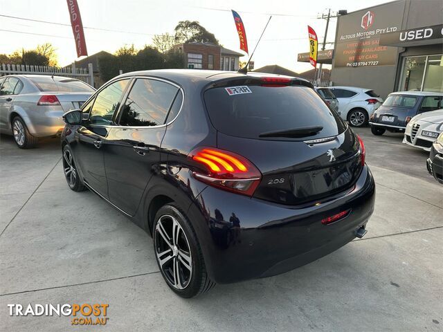 2017 PEUGEOT 208 GT LINE  5D HATCHBACK