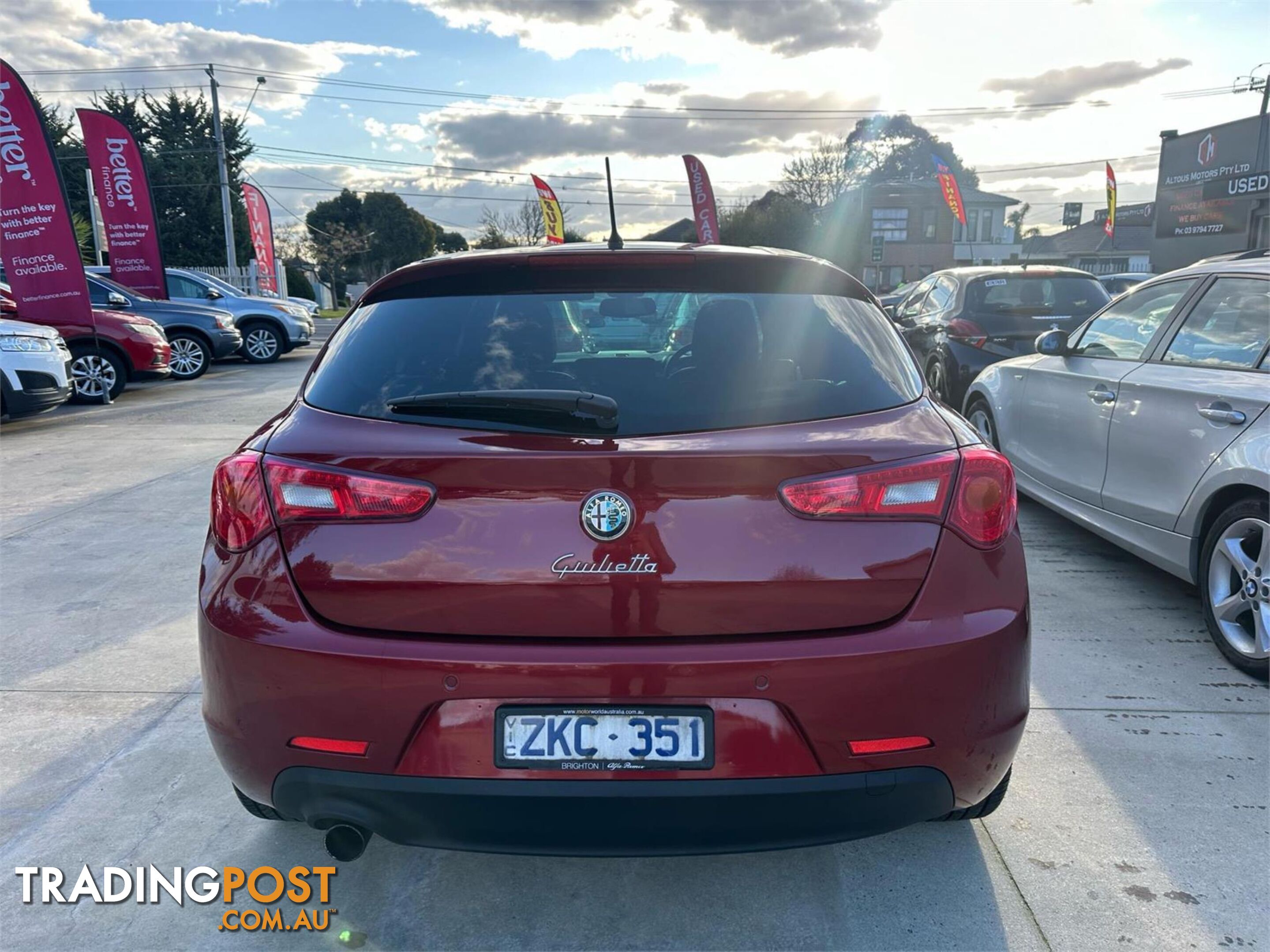 2013 ALFAROMEO GIULIETTA DISTINCTIVE  5D HATCHBACK