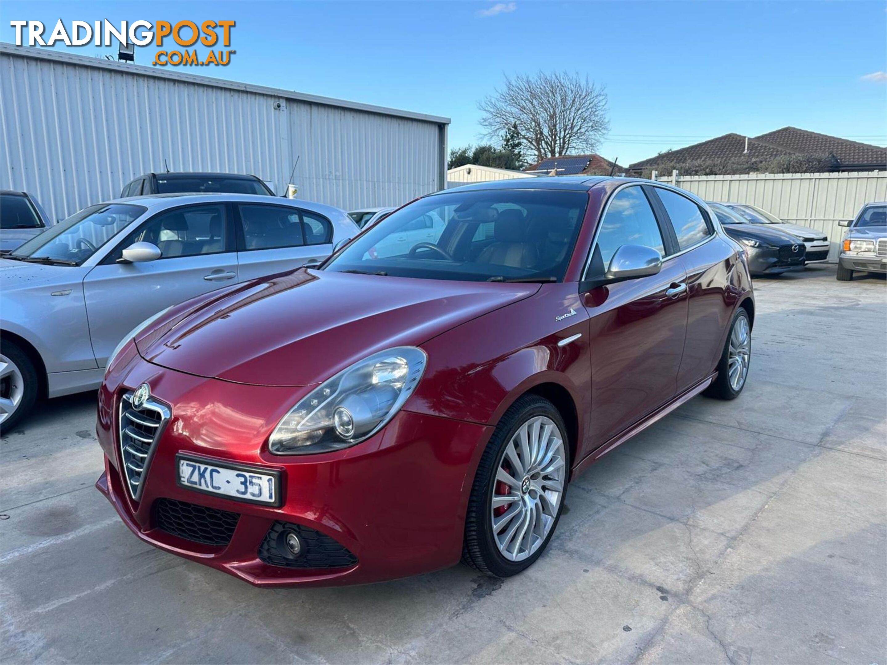 2013 ALFAROMEO GIULIETTA DISTINCTIVE  5D HATCHBACK