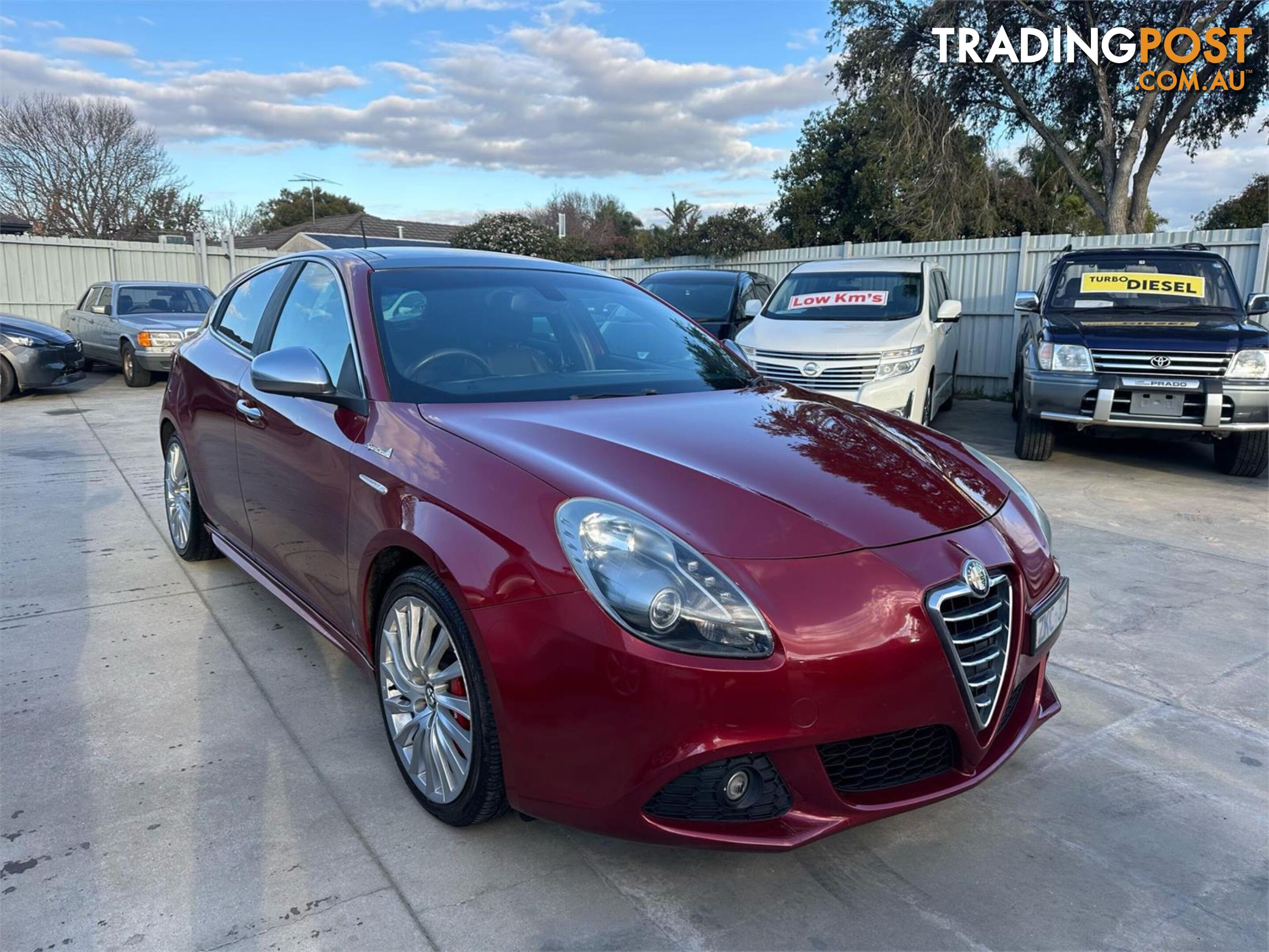 2013 ALFAROMEO GIULIETTA DISTINCTIVE  5D HATCHBACK