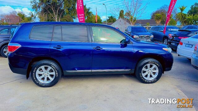 2012 TOYOTA KLUGER KX R(FWD)5SEAT  4D WAGON