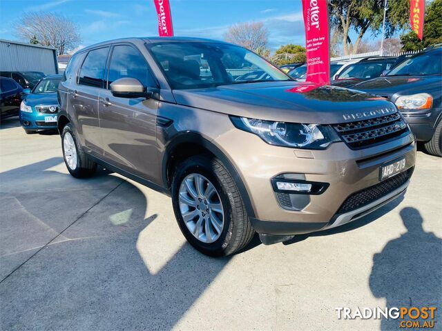 2016 LANDROVER DISCOVERYSPORT TD4SE  4D WAGON