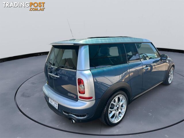 2009 MINI COOPER SCLUBMAN  3D WAGON