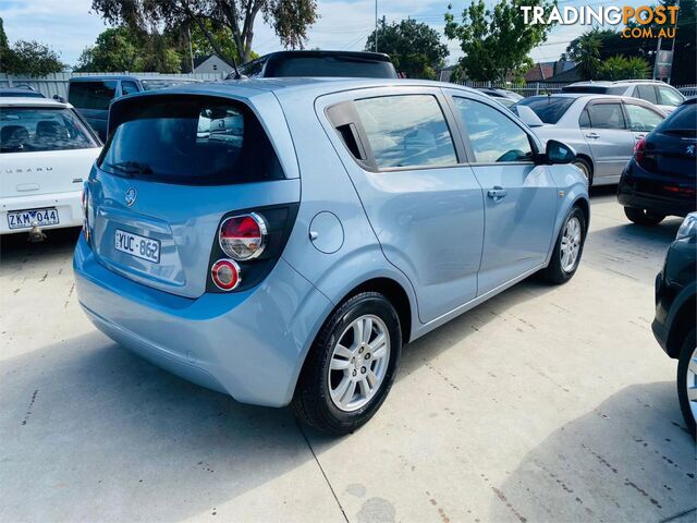 2012 HOLDEN BARINA   5D HATCHBACK