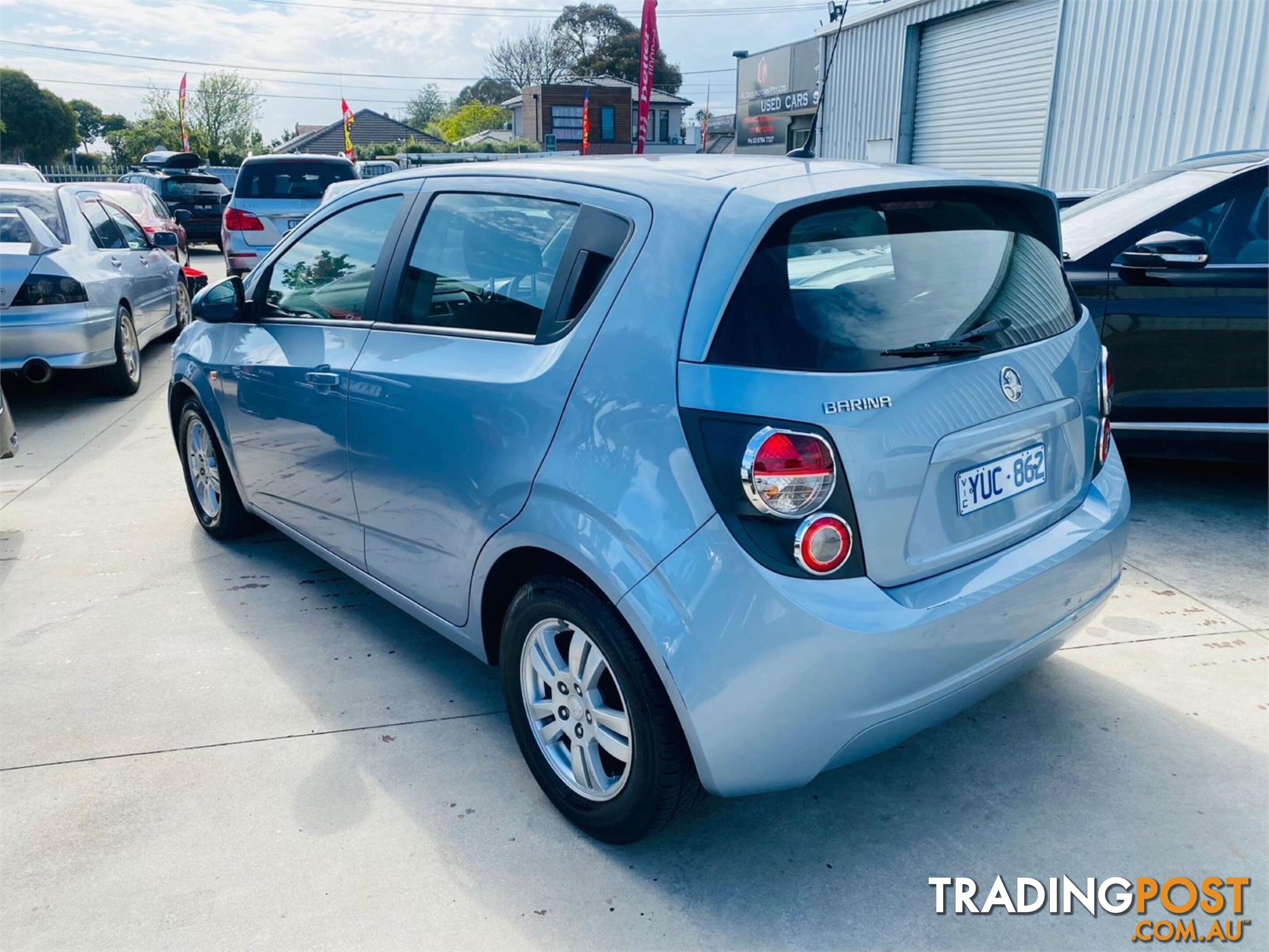 2012 HOLDEN BARINA   5D HATCHBACK