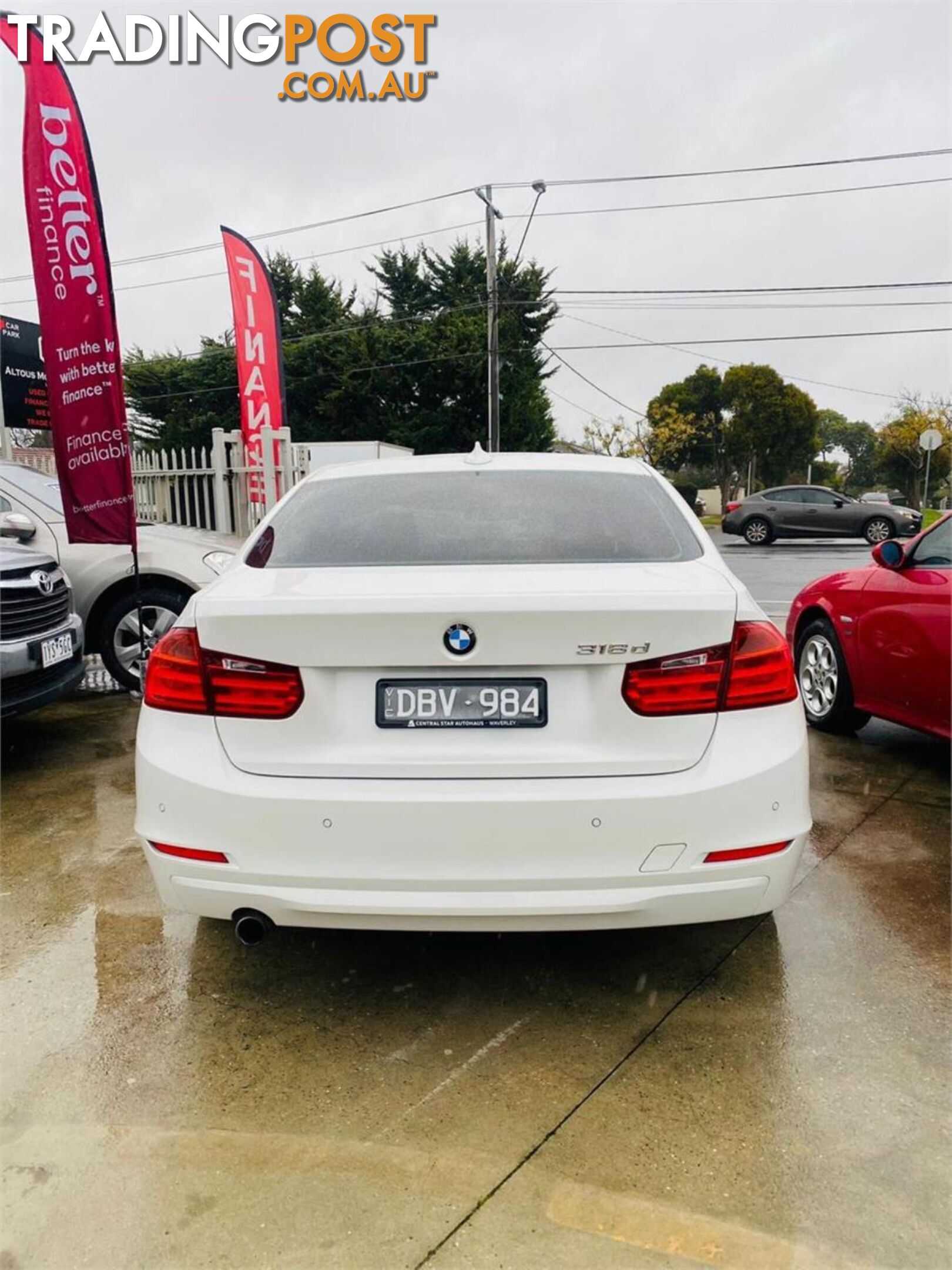 2012 BMW 3 18D  4D SEDAN