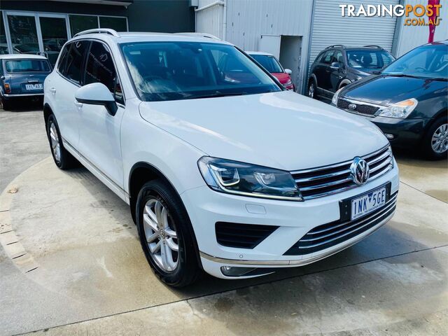 2016 VOLKSWAGEN TOUAREG 150TDIELEMENT  4D WAGON