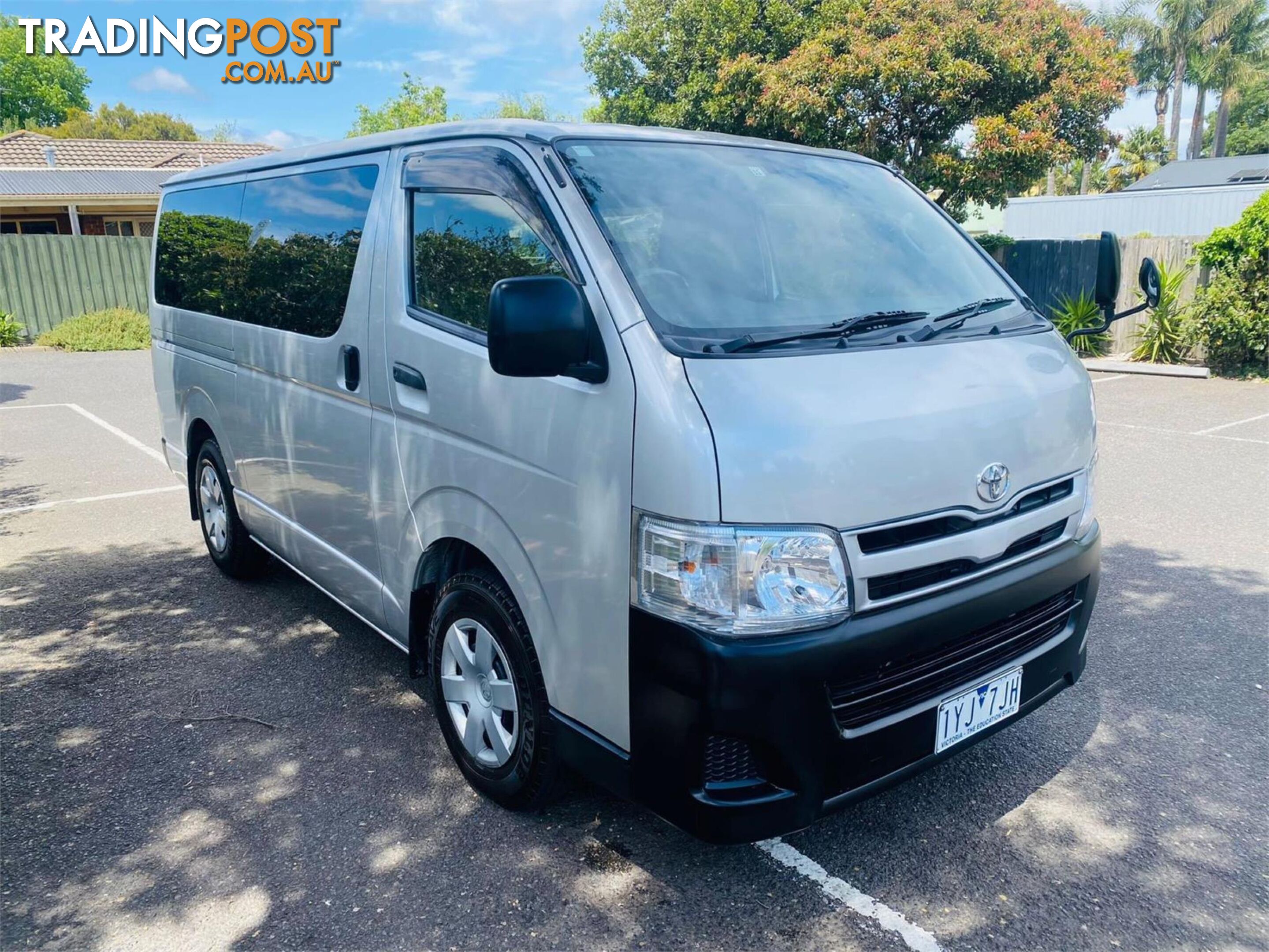 2013 TOYOTA HIACE LWB  4D VAN