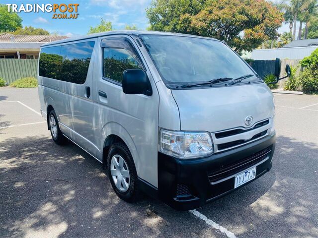 2013 TOYOTA HIACE LWB  4D VAN