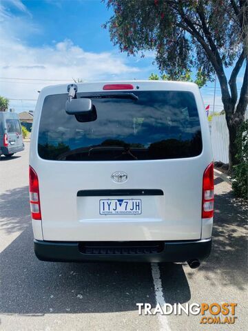 2013 TOYOTA HIACE LWB  4D VAN