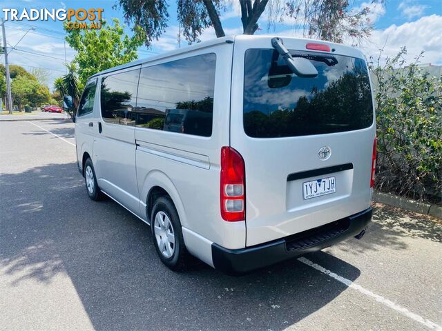 2013 TOYOTA HIACE LWB  4D VAN