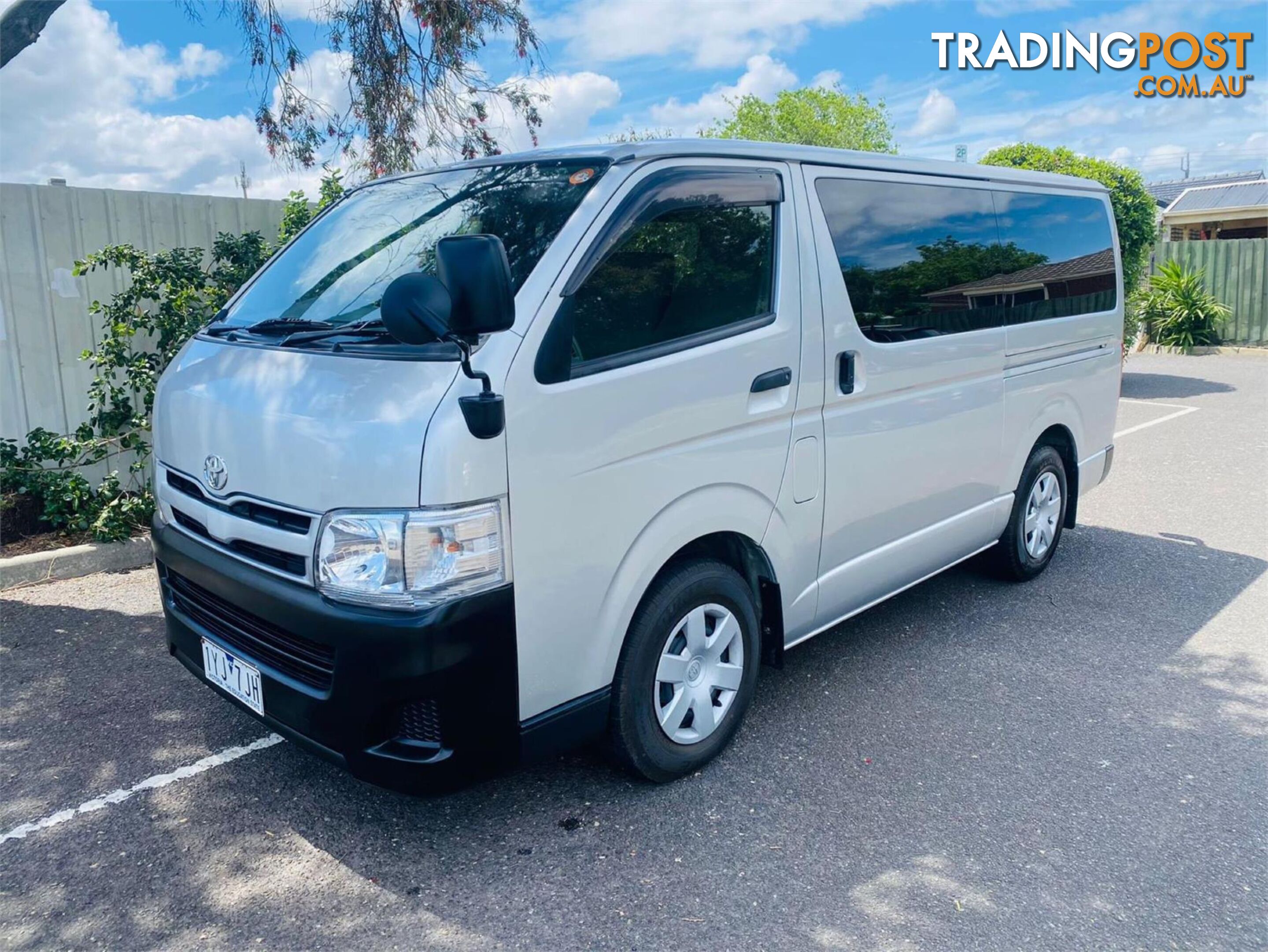 2013 TOYOTA HIACE LWB  4D VAN