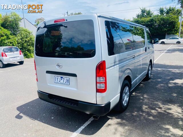 2013 TOYOTA HIACE LWB  4D VAN