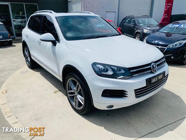 2013 VOLKSWAGEN TOUAREG V6TDI  4D WAGON