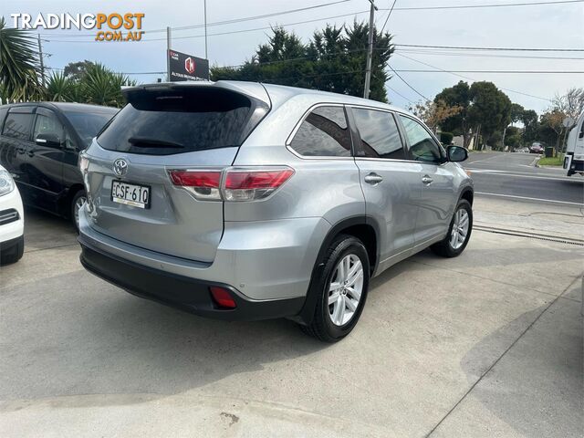 2014 TOYOTA KLUGER GX(4X2)  4D WAGON