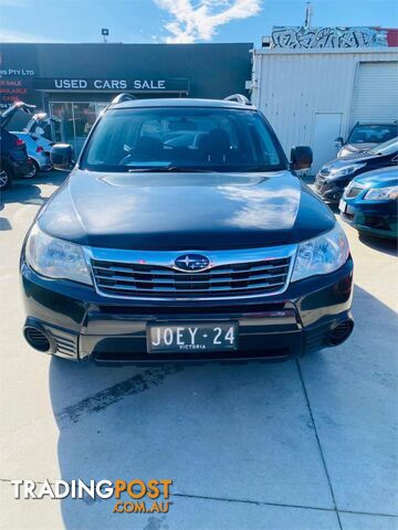 2009 SUBARU FORESTER X  4D WAGON