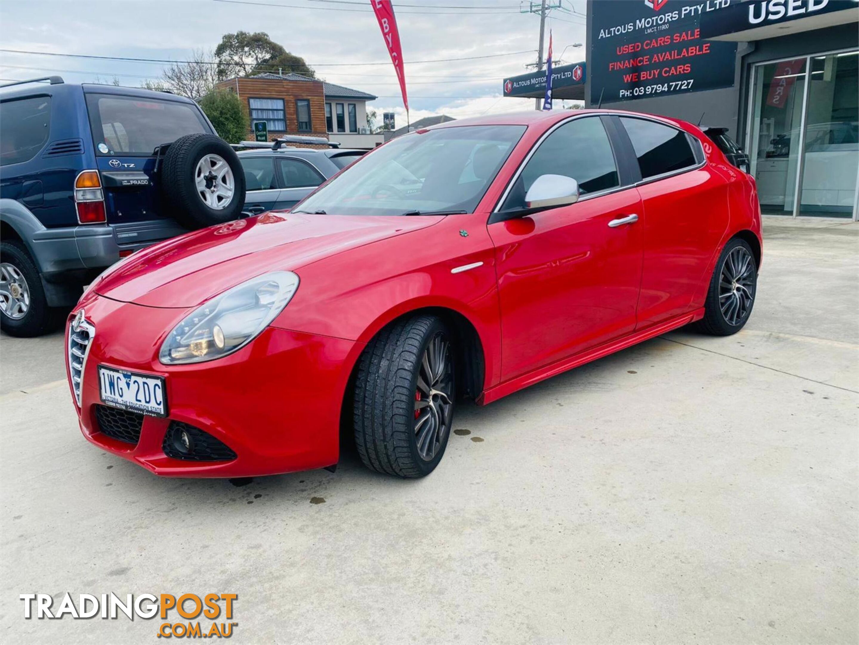 1750 ALFAROMEO GIULIETTA QV1750TBI  5D HATCHBACK