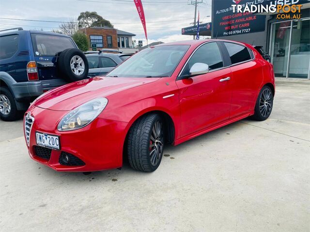 1750 ALFAROMEO GIULIETTA QV1750TBI  5D HATCHBACK