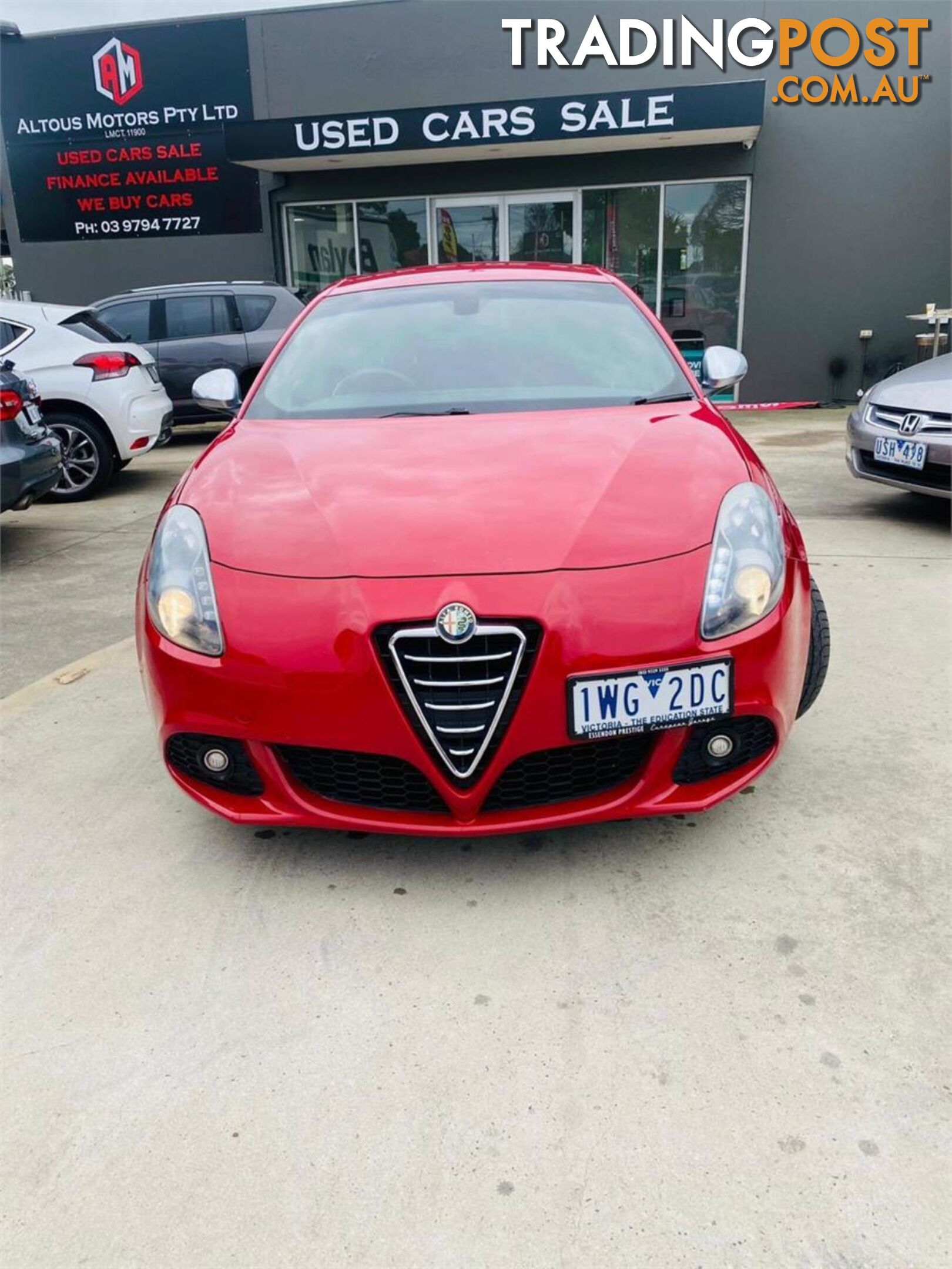 1750 ALFAROMEO GIULIETTA QV1750TBI  5D HATCHBACK