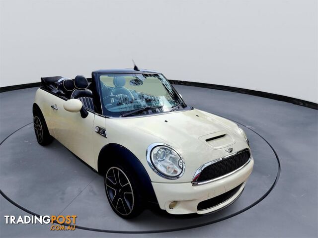 2010 MINI COOPER SCABRIO  2D CONVERTIBLE