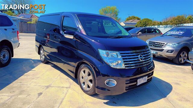 2005 NISSAN ELGRAND   4D WAGON