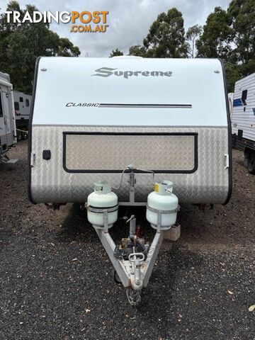 USED 2014 SUPREME CLASSIC CARAVAN 2 AXLE