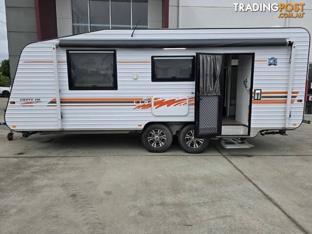 USED 2016 BILLABONG GROVE 196 CARAVAN 2 AXLE - photo 2 of 20