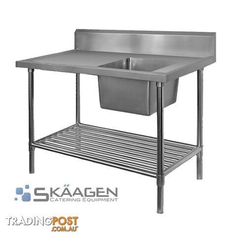Unused Single Right 1000 x 600 S/Steel Sink FSA-1-1000R