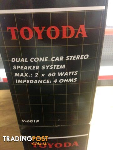 NEW TOYODA CAR SPEAKERS - photo 4 of 5