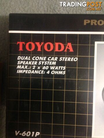 NEW TOYODA CAR SPEAKERS - photo 2 of 5