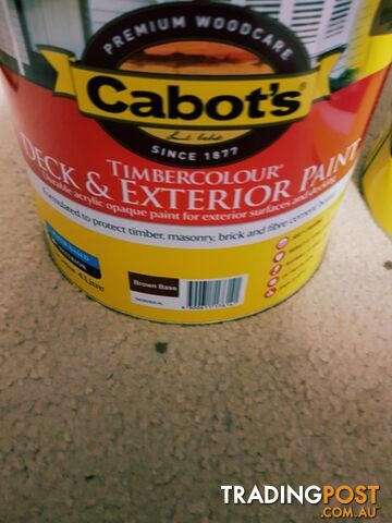 NEW CABOTS ASSORTED DECKING OILS - photo 5 of 8