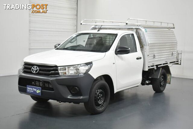 2019 TOYOTA HILUX WORKMATE TGN121R MY19 C/CHAS