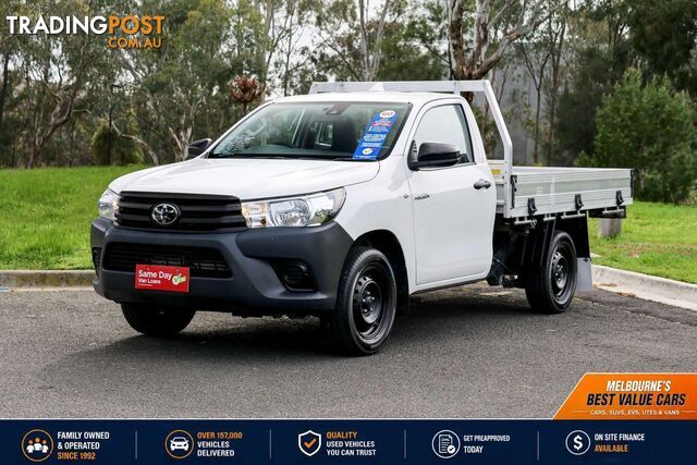 2022 Toyota Hilux Workmate TGN121R Rear Wheel Drive
