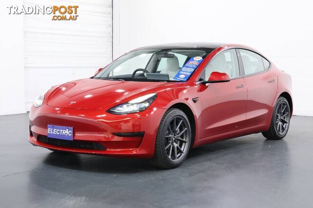 2021 TESLA MODEL 3 STANDARD RANGE PLUS RWD MY21 5D SEDAN