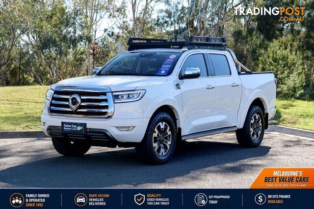 2022 GWM Ute Cannon-L NPW 4X4