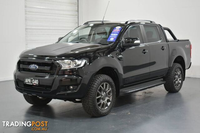 2017 FORD RANGER XLT 3.2 (4X4) PX MKII MY17 DUAL CAB UTILITY