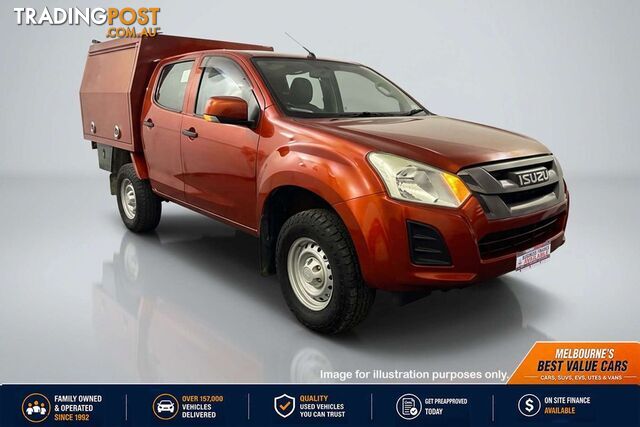 2017 Isuzu D-MAX SX High Ride Rear Wheel Drive